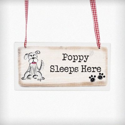 (image for) Personalised Dog Wooden Sign