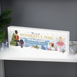 (image for) Personalised Nutcracker Wooden Block Sign