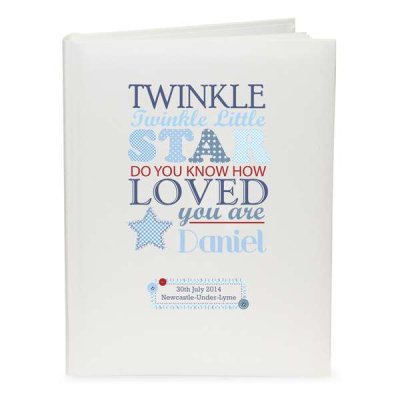 (image for) Personalised Twinkle Boys Traditional Album
