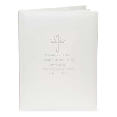 (image for) Personalised Silver Cross Traditional Album