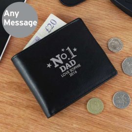 (image for) Personalised No.1 Leather Wallet