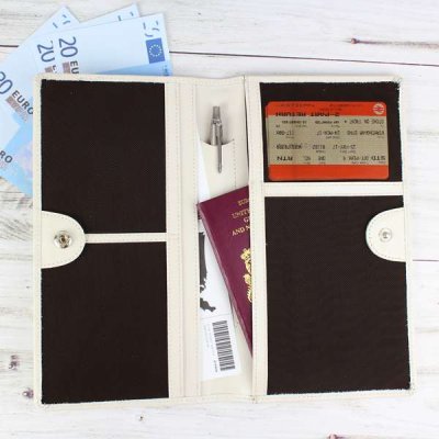 (image for) Personalised Stamp Travel Document Holder