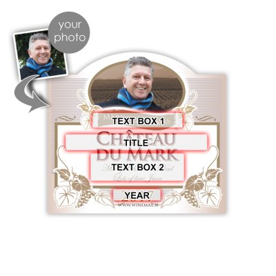 (image for) Personalised Christmas Champagne Gift