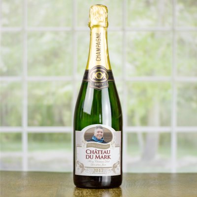 (image for) Personalised Christmas Champagne Gift