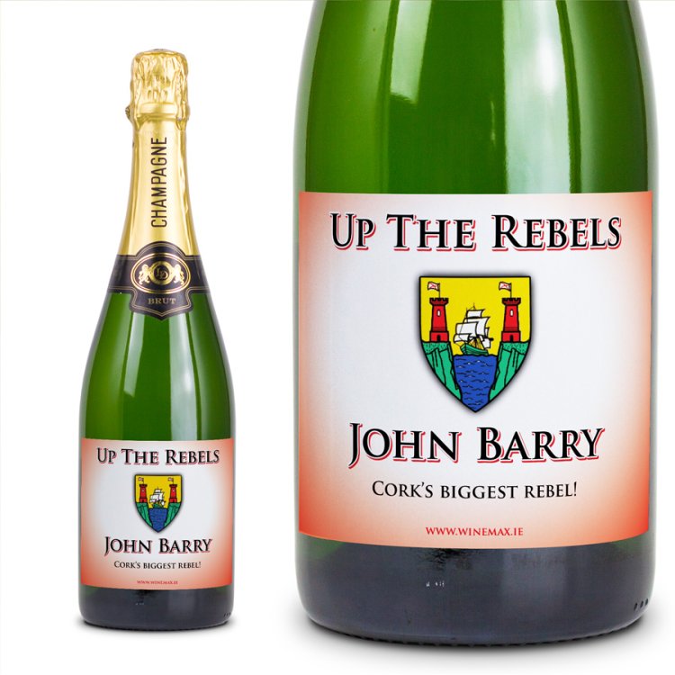 Modal Additional Images for Cork GAA Personalised Champagne & Engraved Box