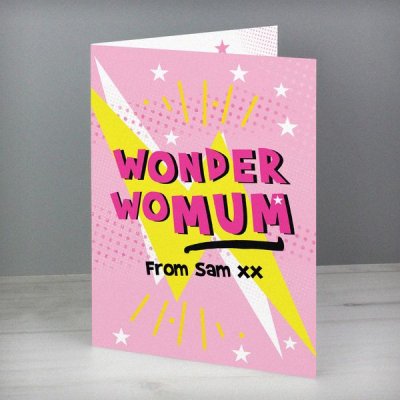 (image for) Personalised Wonder WoMum Card