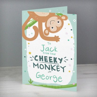 (image for) Personalised From Your Cheeky Monkey Card