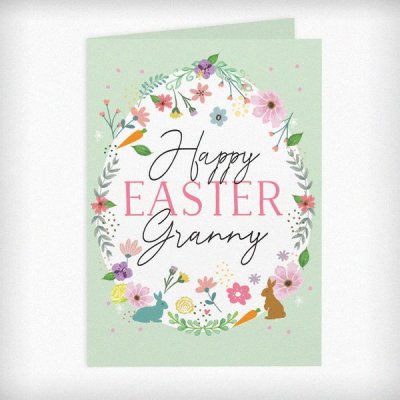 (image for) Personalised Easter Springtime Card