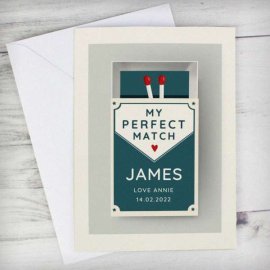 (image for) Personalised The Perfect Match Card