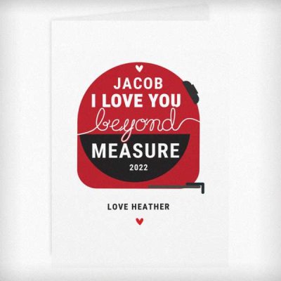 (image for) Personalised Beyond Measures Card