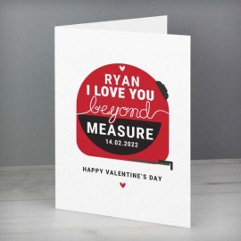 (image for) Personalised Beyond Measures Card