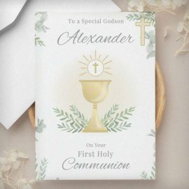 (image for) Personalised First Holy Communion Card