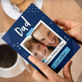 (image for) Personalised Polaroid Photo Upload Card
