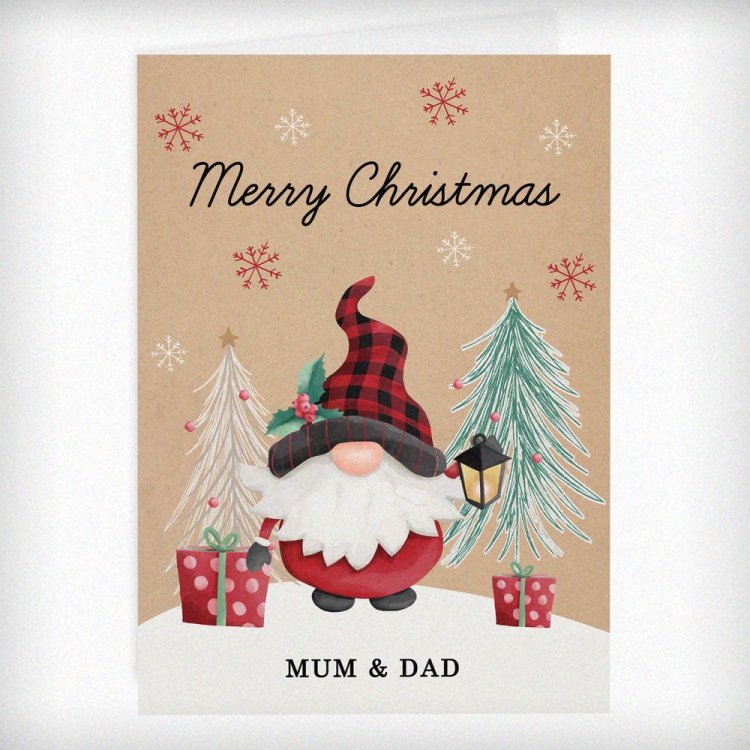 Modal Additional Images for Personalised Gonk Christmas Card