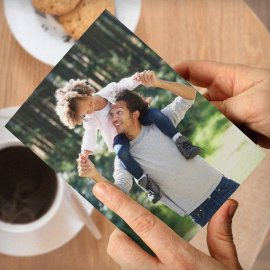 (image for) Personalised Photo Upload Card - Display Font