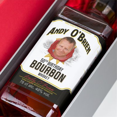 (image for) 30th Birthday Personalised Whiskey JB Design