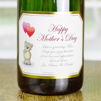 (image for) Gold Love Bear Personalised Mothers Day Present