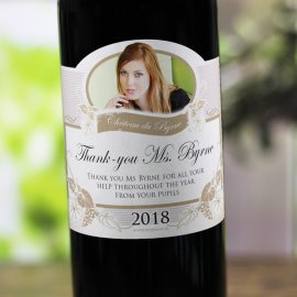 (image for) Personalised Wine Gift for Teacher