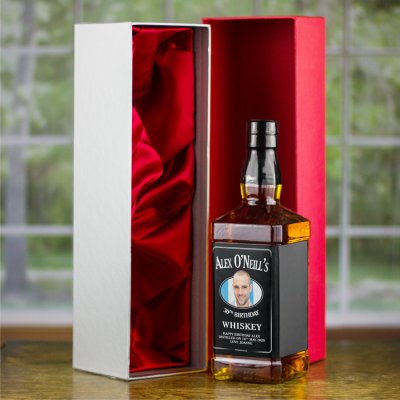(image for) Boyfriend Christmas Gift Personalised JDesign Whiskey 70cl