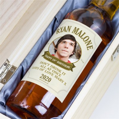 (image for) 18th Birthday Present Personalised Whiskey