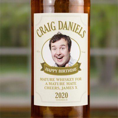 (image for) 21st Birthday Present Personalised Whiskey