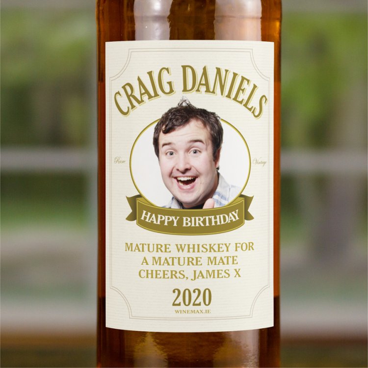 (image for) 21st Birthday Present Personalised Whiskey - Click Image to Close