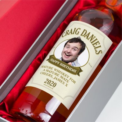 (image for) 21st Birthday Present Personalised Whiskey