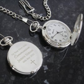 (image for) Personalised Religious Pocket Watch