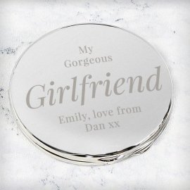 (image for) Personalised Free Text Compact Mirror