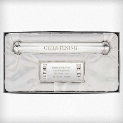 (image for) Personalised Free Text Silver Plated Certificate Holder