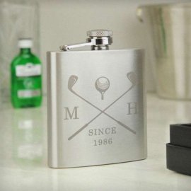 (image for) Personalised Golf Hip Flask
