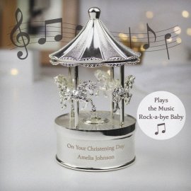 (image for) Personalised Musical Carousel Ornament
