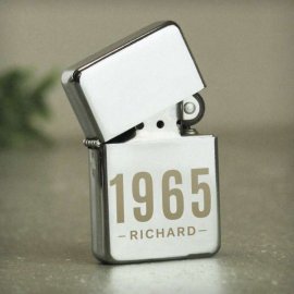 (image for) Personalised Date & Name Lighter