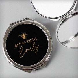 (image for) Personalised Bee-u-tiful Compact Mirror