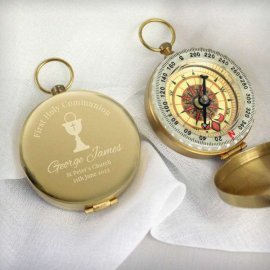 (image for) Personalised First Holy Communion Compass