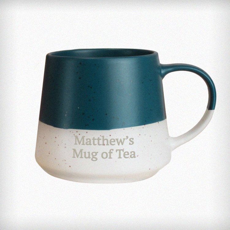 Modal Additional Images for Personalised Blue Speckled Ceramic Mug
