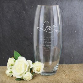 (image for) Personalised Love Bullet Vase