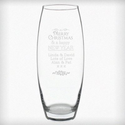 (image for) Personalised Christmas Bullet Vase