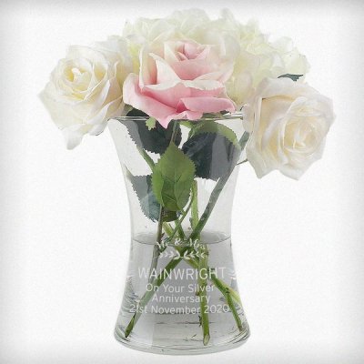 (image for) Personalised Classic Glass Vase