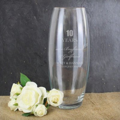 (image for) Personalised Anniversary Bullet Vase