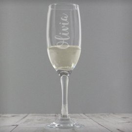 (image for) Personalised Name Only Engraved Flute