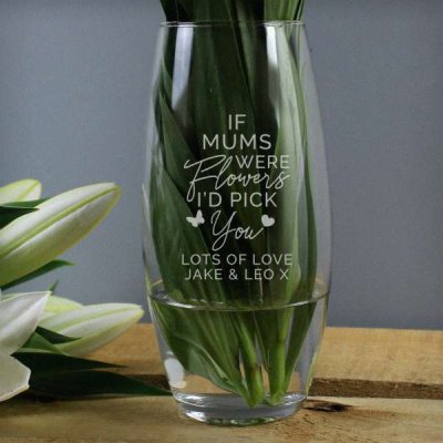 (image for) Personalised I'd Pick You Bullet Vase