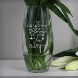 (image for) Personalised I'd Pick You Bullet Vase