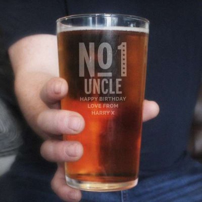 (image for) Personalised No. 1 Pint Glass