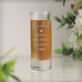 (image for) Personalised Free Text Botanical Shot Glass