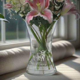(image for) Personalised Highland Cow Waisted Vase