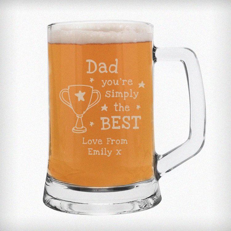 Modal Additional Images for Personalised Simply The Best Pint Tankard