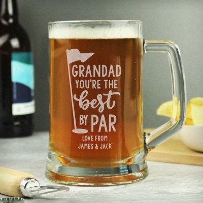(image for) Personalised Best By Par Tankard