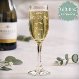 (image for) Personalised Free Text Wedding Flute