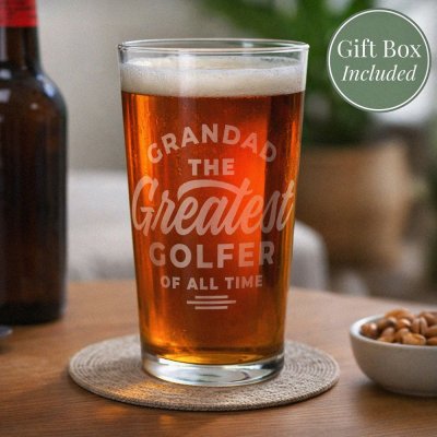 Personalised Greatest Pint Glass (image for) Personalised Greatest Pint Glass